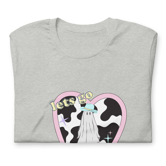 Let's Go Ghouls - Cowboy Boot Ghost T-Shirt