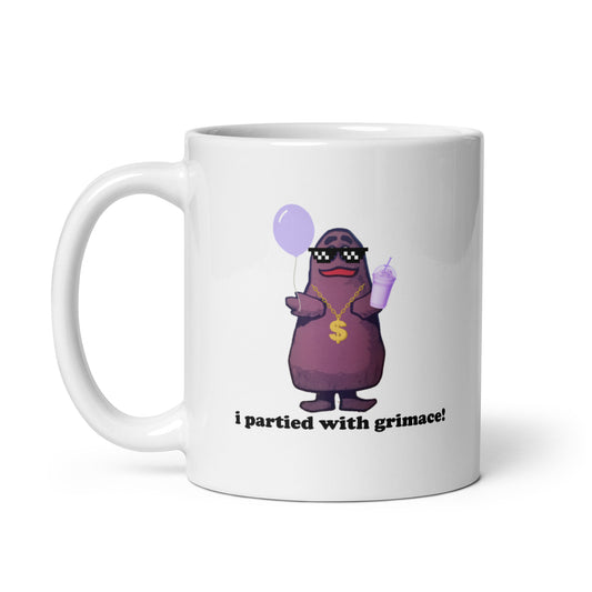Partied with the Purple Guy Mug