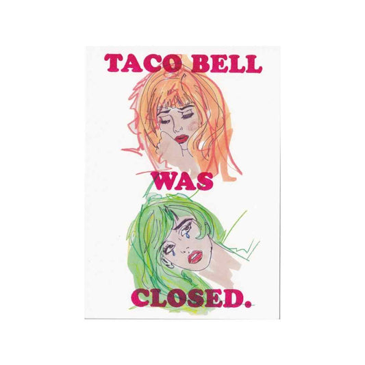 Taco Bell Green and Orange 5x7 Print