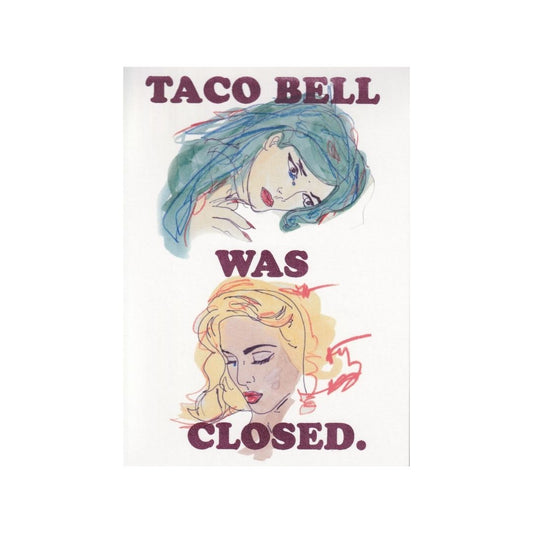 Taco Bell Yellow and Blue 5x7 Print