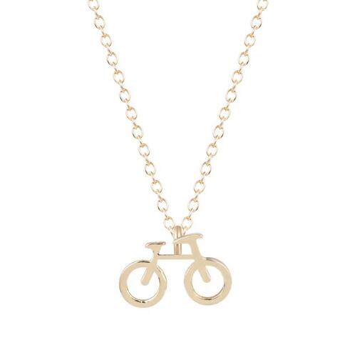 Bike Pendant Necklace
