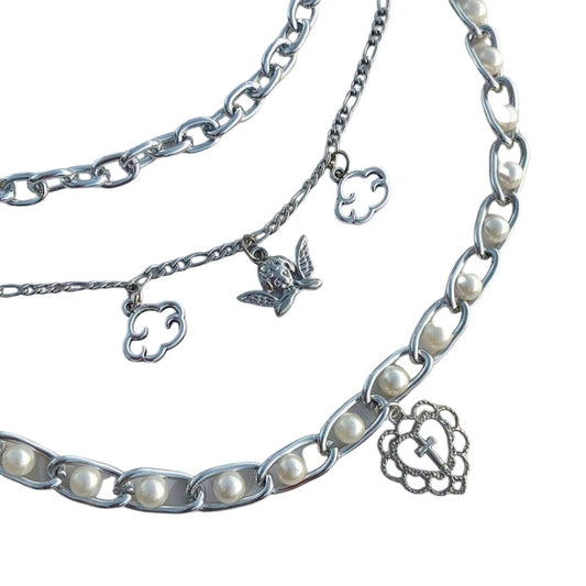 Y2k AngelNecklace