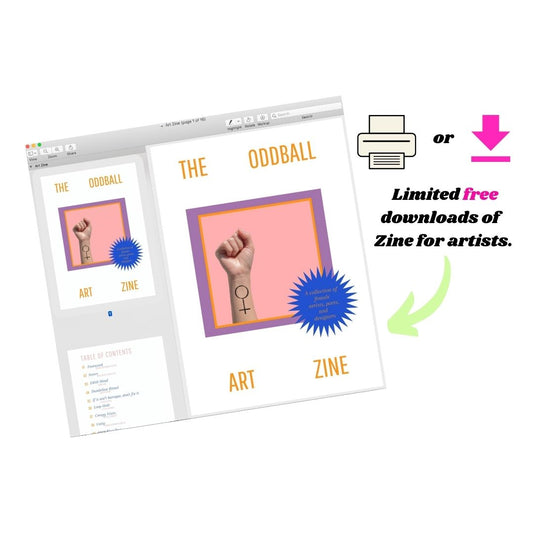 The Oddball Club Art Zine