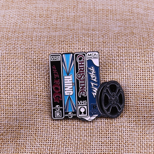 John Carpenter VHS Enamel Pin