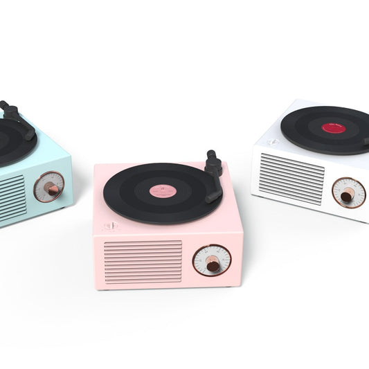 Retro Vinyl Record Bluetooth Speaker