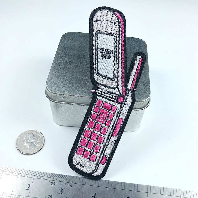 Vintage Flip Phone Patch