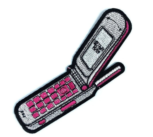Vintage Flip Phone Patch