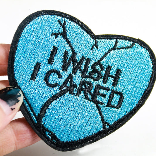 I Wish I Cared Patch