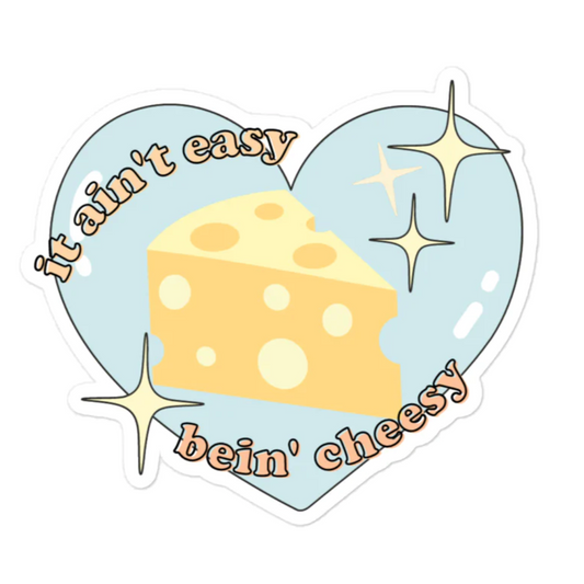 Cheesy Sticker