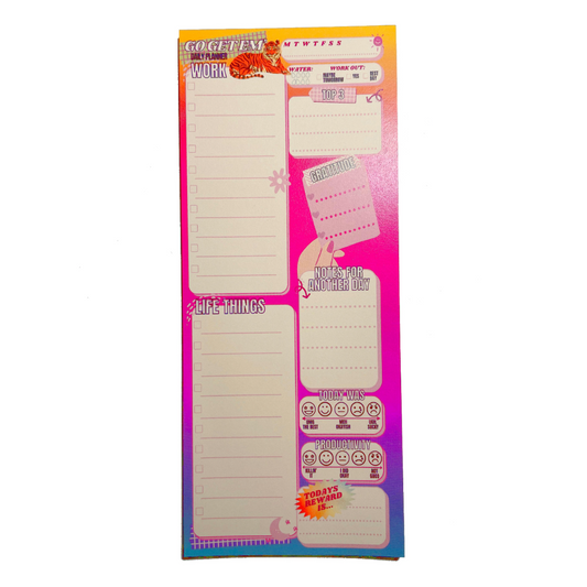 Go Get Em' Notepad