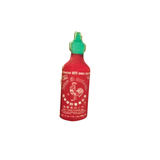 Sriracha Enamel Pin