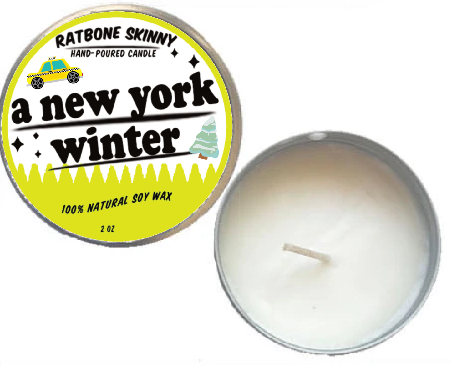 A New York Winter Candle