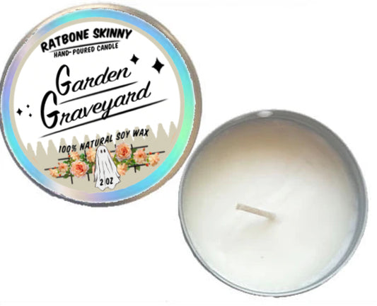 Garden Graveyard Candle