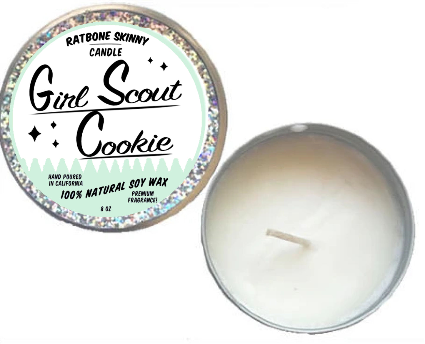 Girl Scout Cookie Candle