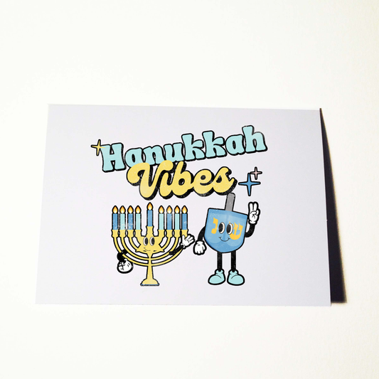 Hanukkah Vibes Card