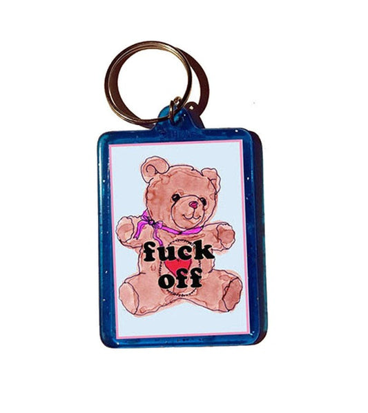 F Off Keychain