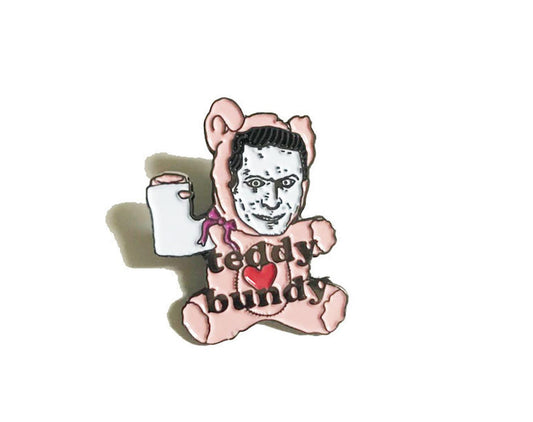 Ted Bundy Enamel Pin