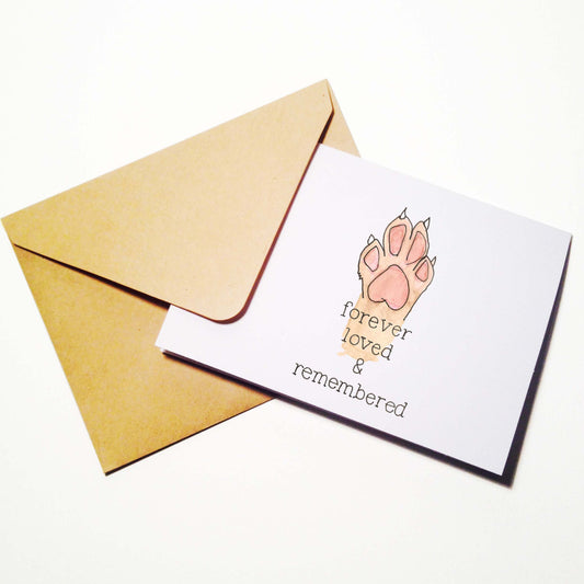 Pet Sympathy Card