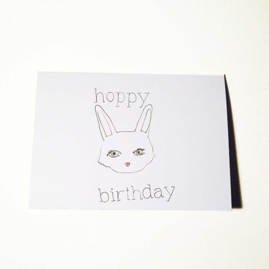 Hoppy Birthday Card