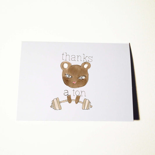 Thanks a Ton Card