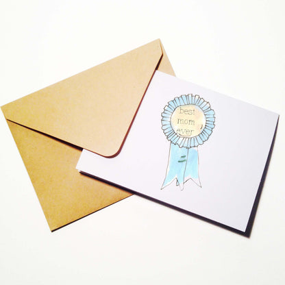 Best Mom Mothers Day Card