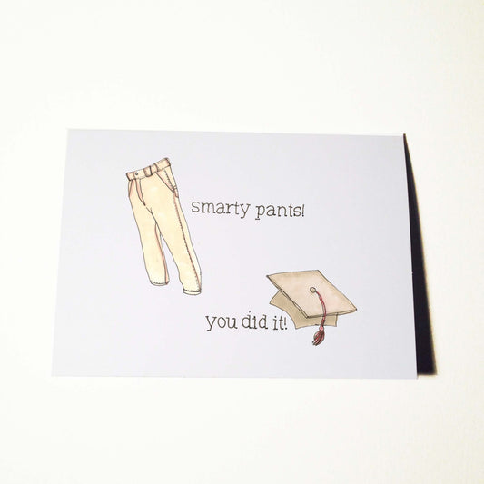 Smarty Pants Graduation Card