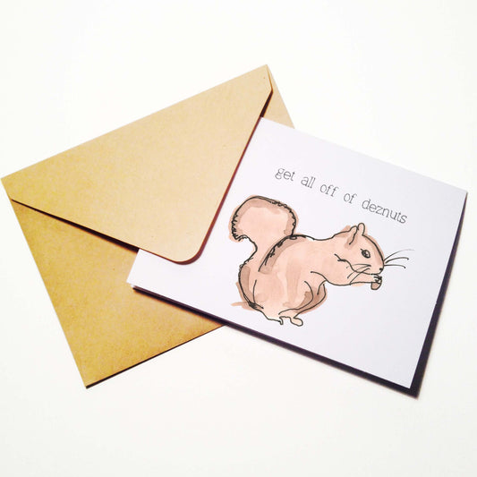 Break Up off Deznuts Card