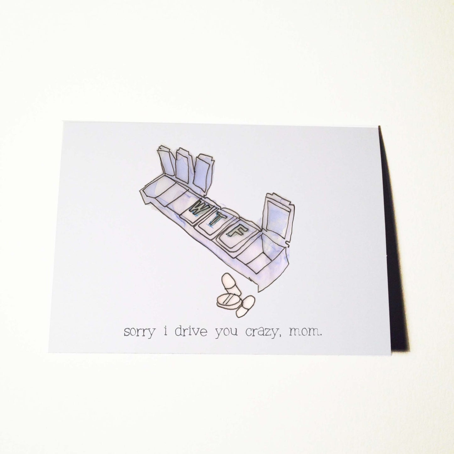 Drive Mom Crazy Mothers Day Card