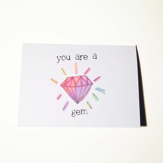Youre A Gem Birthday Card