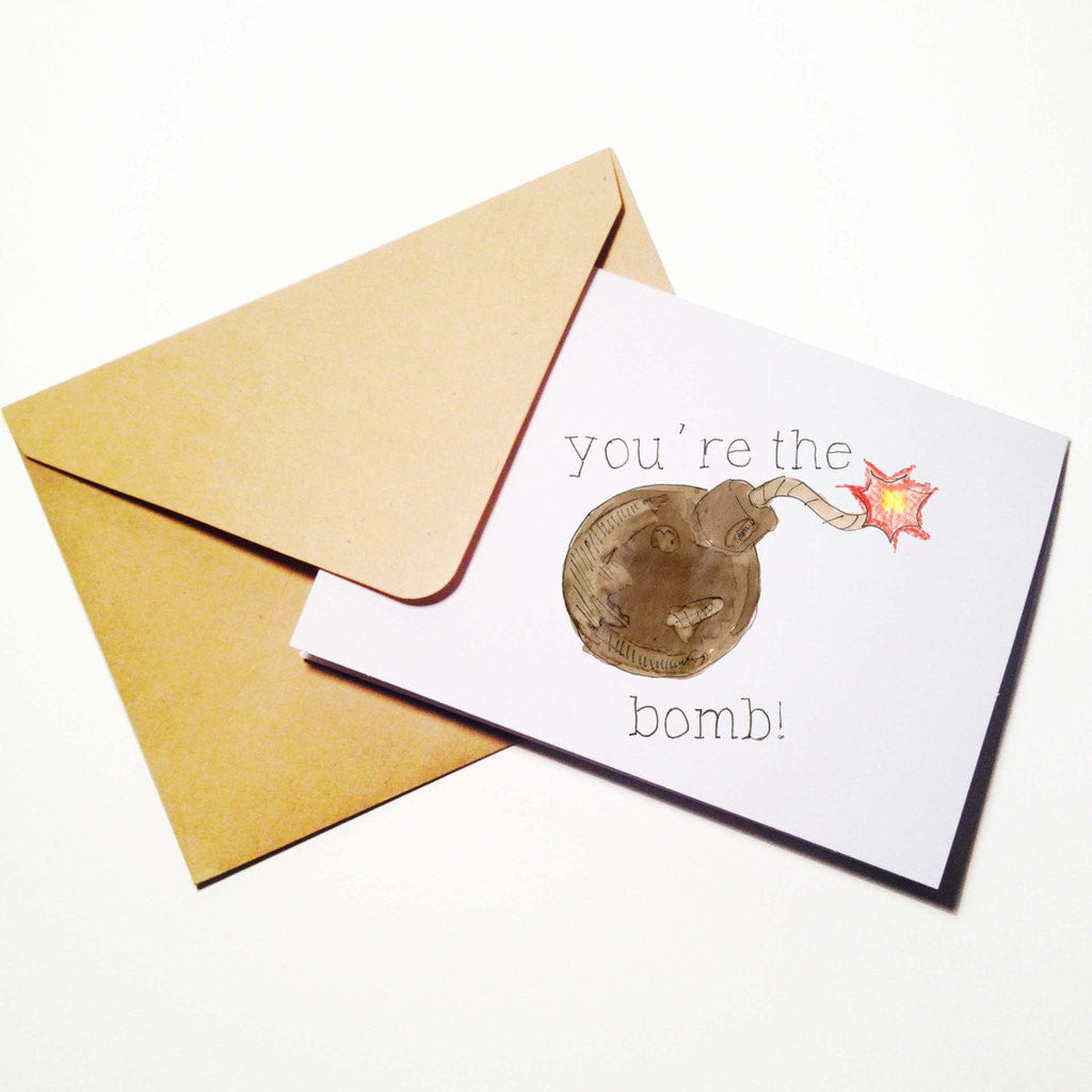 Youre the Bomb card