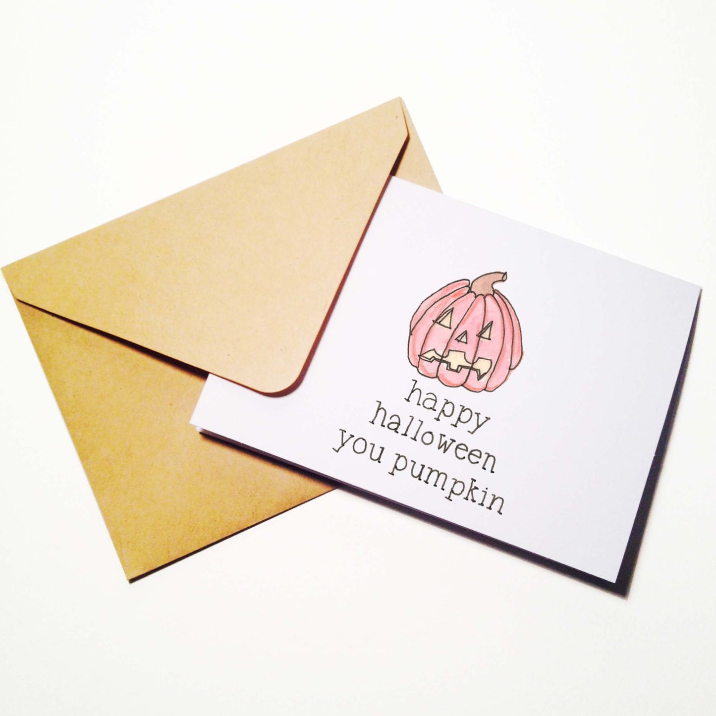 Pumpkin Halloween Card