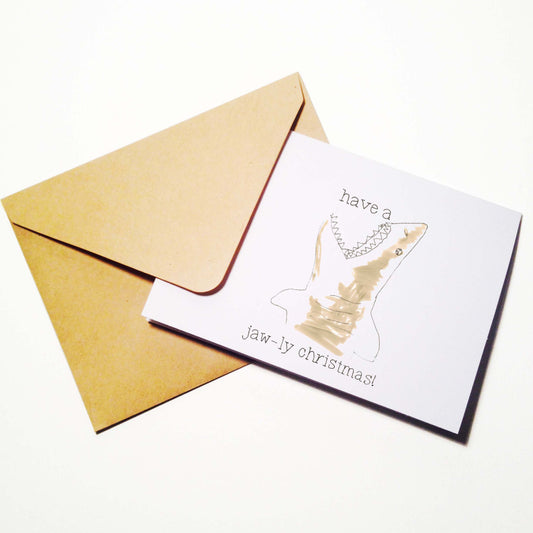 Jaw-ly Christmas Card