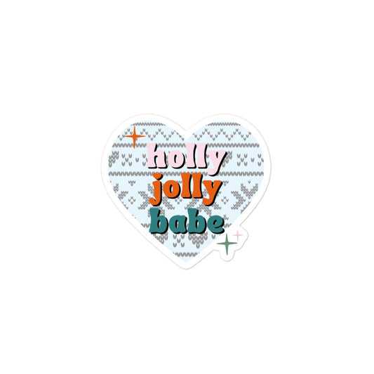 Holly Jolly Sticker