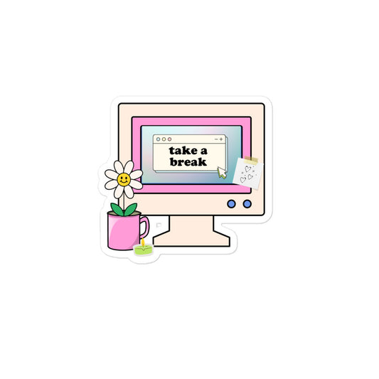 Take a Break sticker