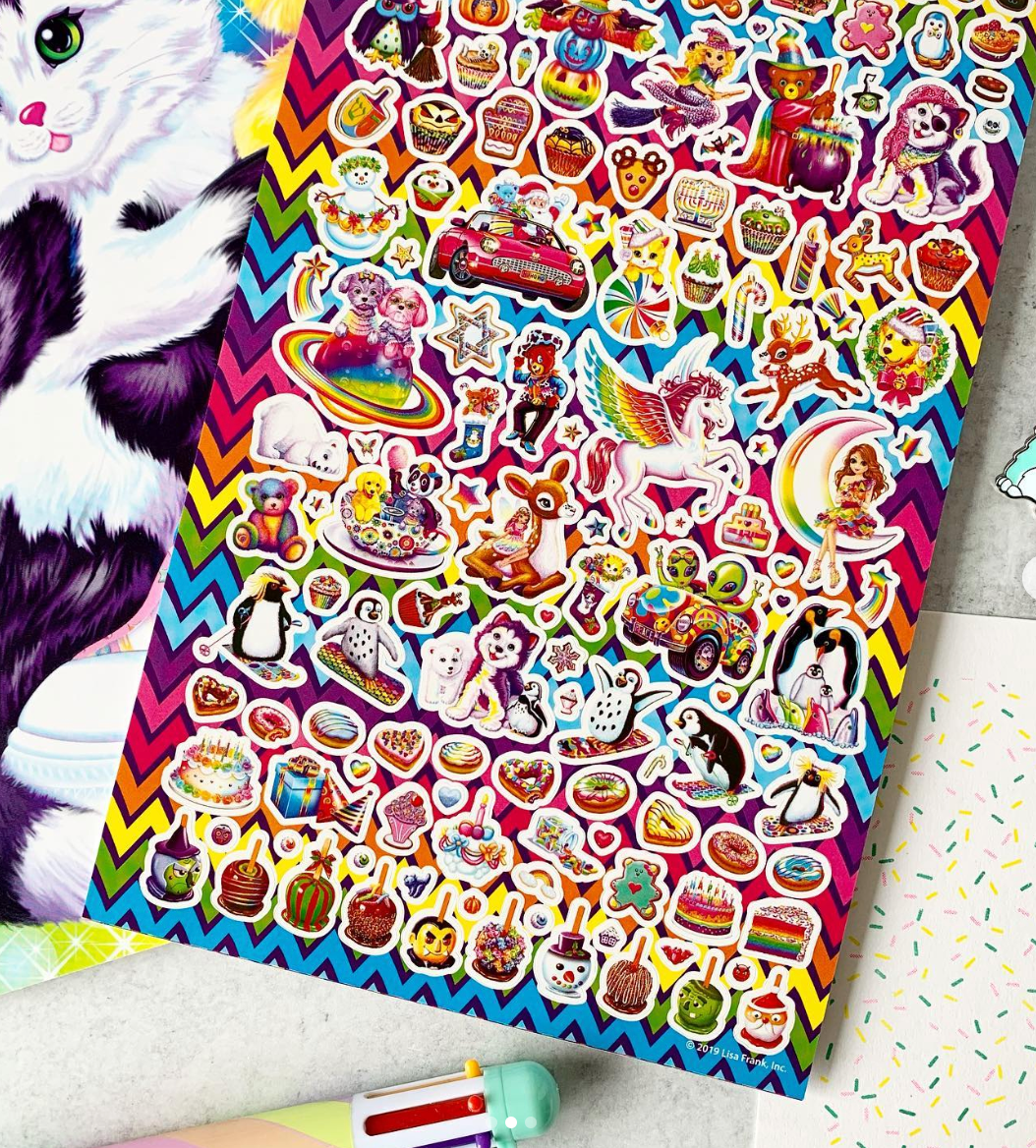 Lisa Frank Party  Lisa frank stickers, Lisa frank, Franks