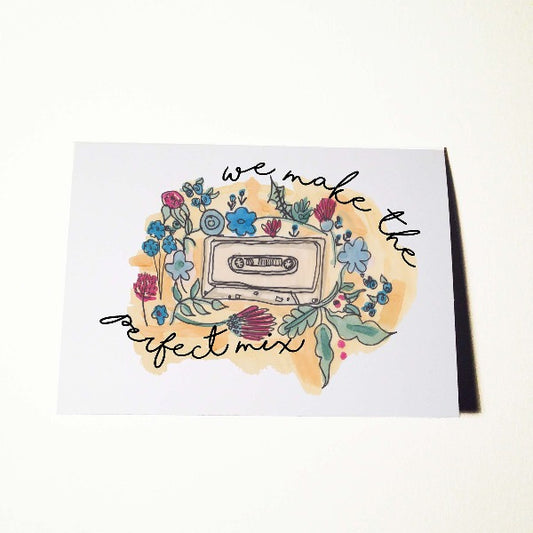 Perfect Mix Music Lovers Card