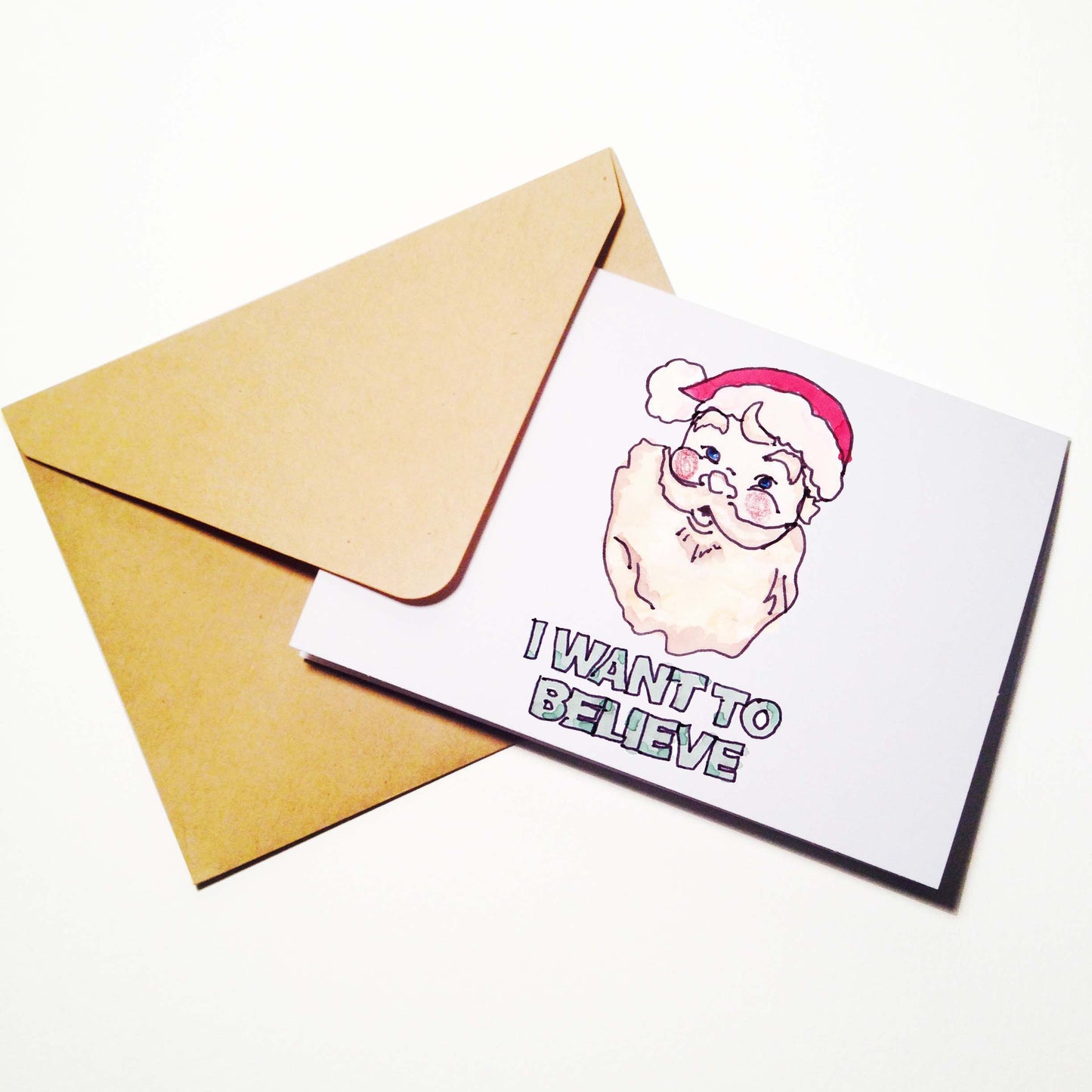 Christmas I Want To Believe Card