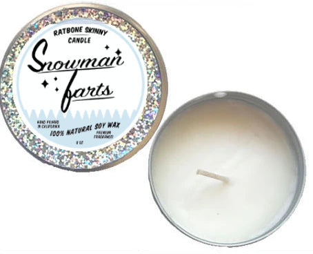 Snowman Farts Holiday Candle