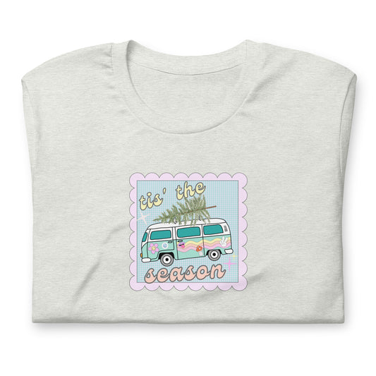 Tis' The Season Hippie Holiday T-shirt