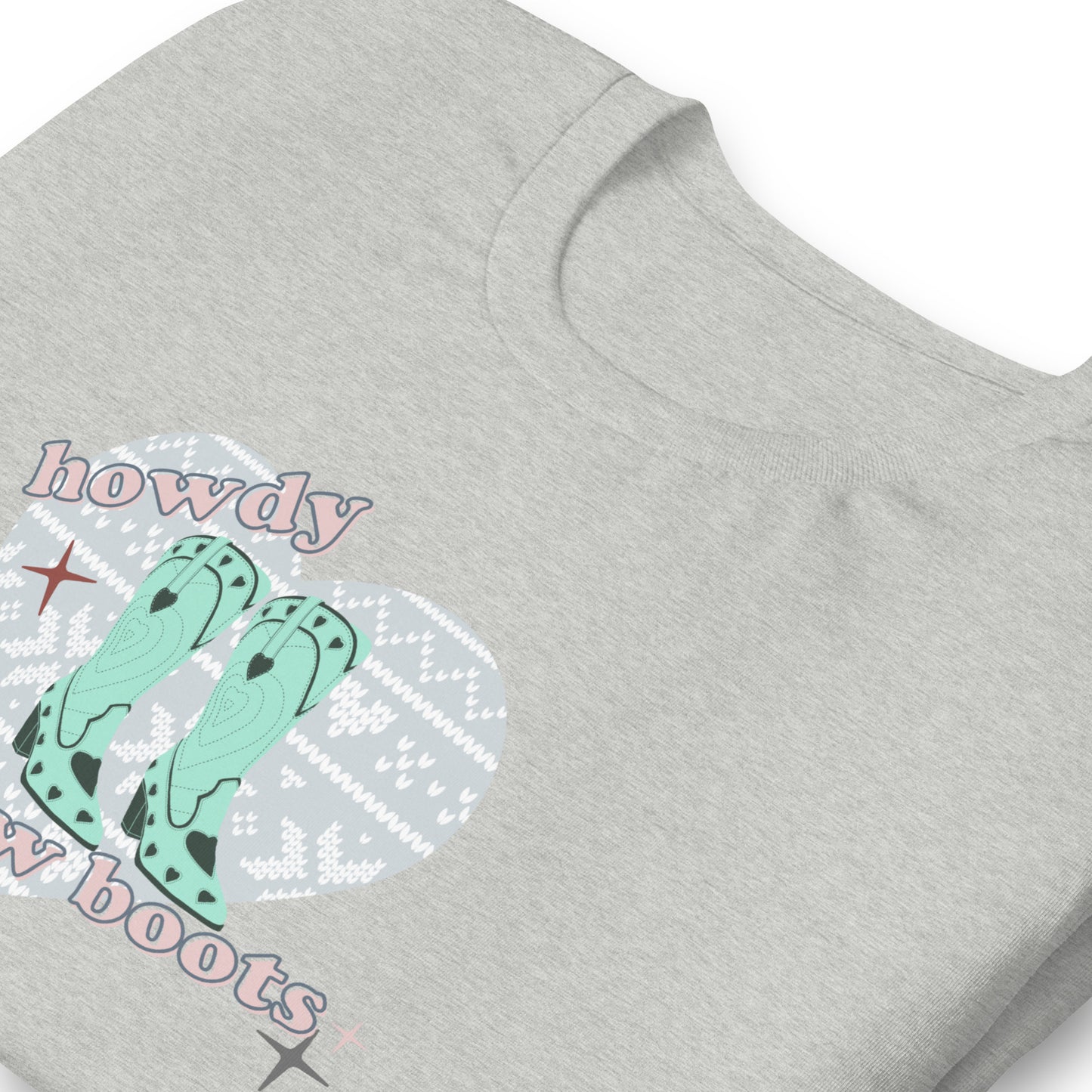 Howdy Snow Boots T-Shirt