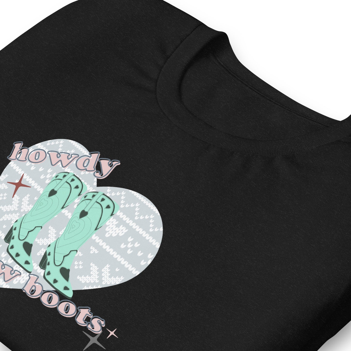 Howdy Snow Boots T-Shirt