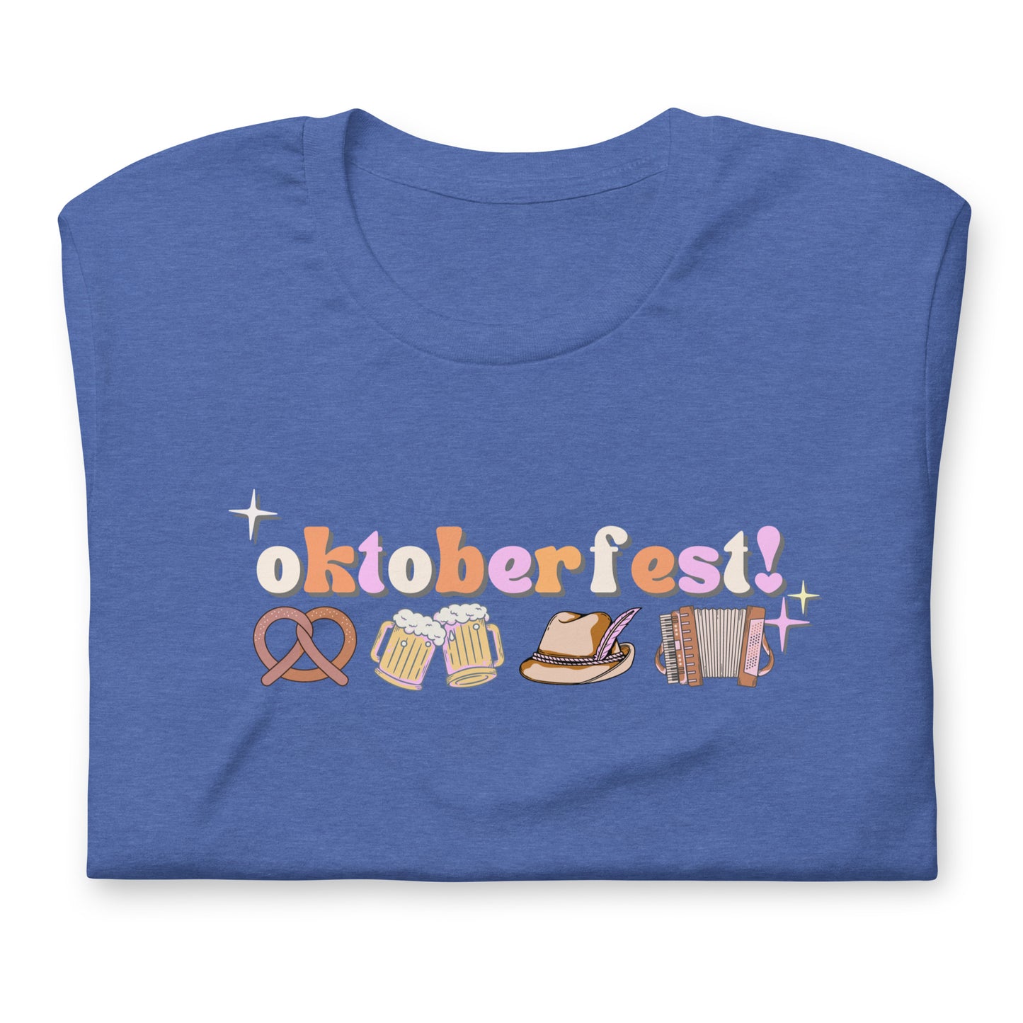 Bavarian Delight Oktoberfest T-Shirt: Pretzels, Beer, and Fun!