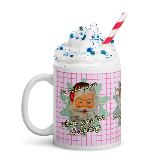 Creepy Santa Christmas Mug