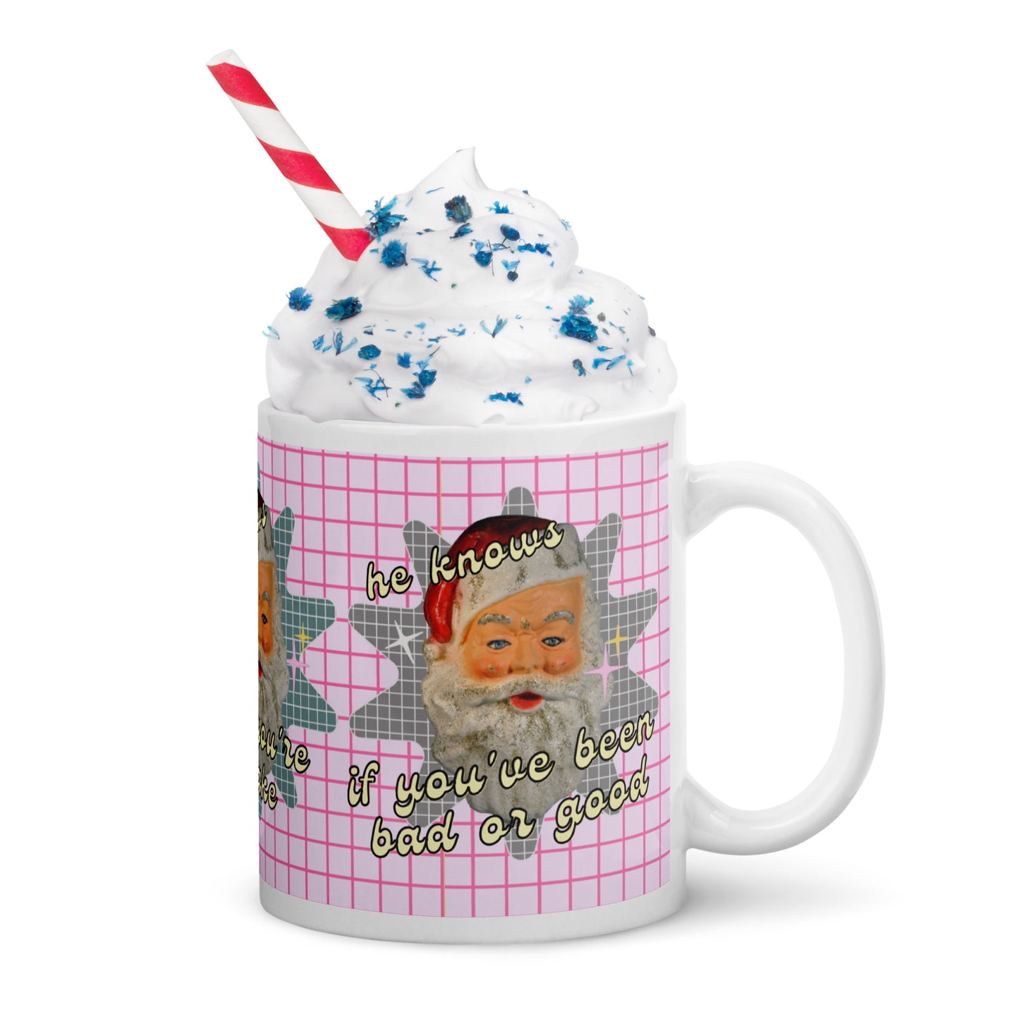 Creepy Santa Christmas Mug