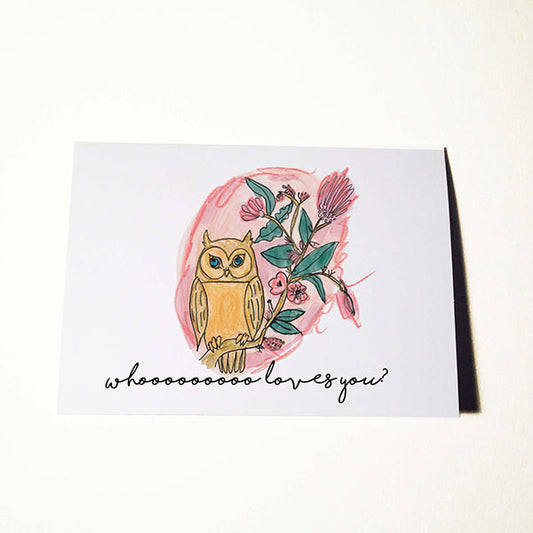 Who Loves You Valentines Day and Anniversary Card